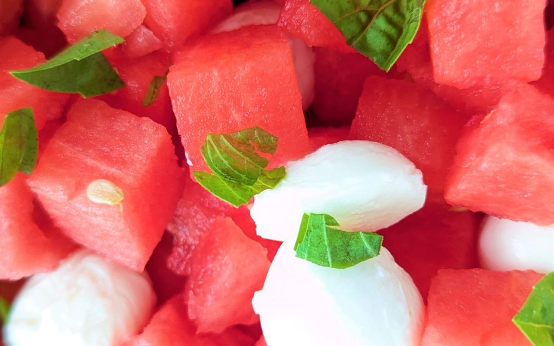 Watermelon Caprese