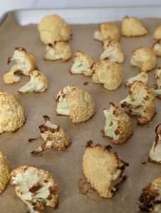 Roasted cauliflower florets