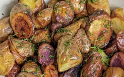 Crispy Duck Fat Potatoes