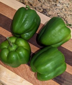 Green bell peppers